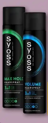 REWE Center Syoss Haarspray Angebot
