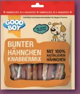 REWE Center Good Boy Bunter Hähnchen Knabber Mix Angebot