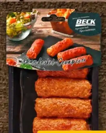nahkauf Beck Spanferkel Cevapcici Angebot