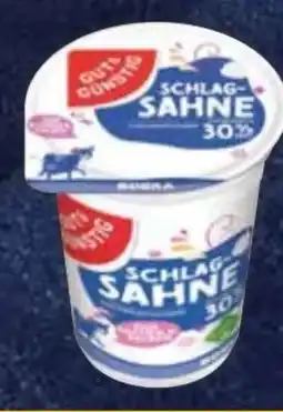 E-Center Gut & Günstig Schlagsahne Angebot