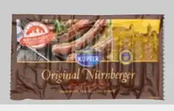 Edeka Xpress Kupfer Original Nürnberger Rostbratwürst Angebot