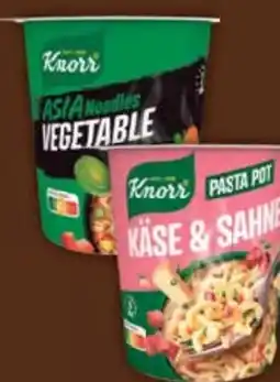E-Center Knorr Pasta Snack Pot Käse & Sahne Angebot