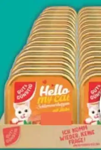 E-Center Gut & Günstig Hello my cat Schlemmer-Happen Angebot