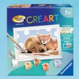 E-Center Ravensburger CreArt Malen nach Zahlen Tierliebe Angebot