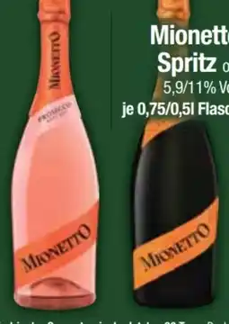 E-Center Mionetto Prosecco Angebot