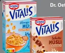 Edeka Frischemarkt Dr. Oetker Vitalis Müsli Angebot