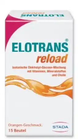 Budni Stada Elotrans Reload Elektrolyt Pulver Angebot