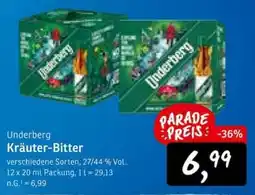 KONSUM Underberg Kräuter-Bitter Angebot