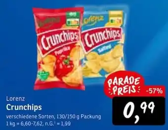 KONSUM Lorenz Crunchips Angebot