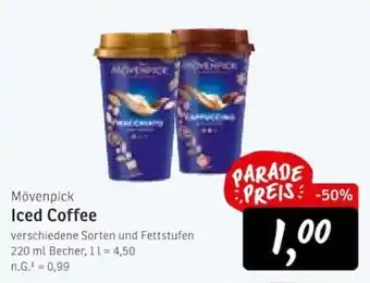 KONSUM Mövenpick Iced Coffee Angebot