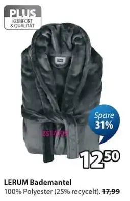 Jysk LERUM Bademantel Angebot