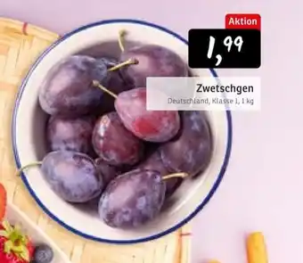 KONSUM Zwetschgen Angebot