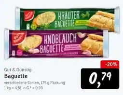KONSUM Gut & Günstig Baguette Angebot