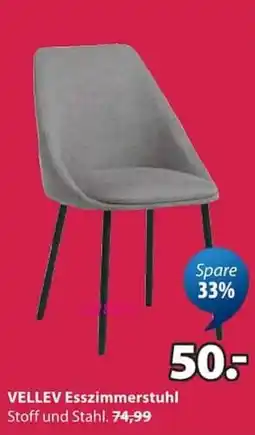Jysk VELLEVE Esszimmerstuhl Angebot