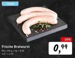 KONSUM Frische Bratwurst Angebot