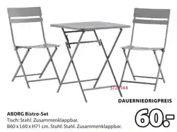 Jysk ABORG Bistro-Set Angebot