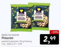 KONSUM Edeka Herzstücke Pistazien Angebot