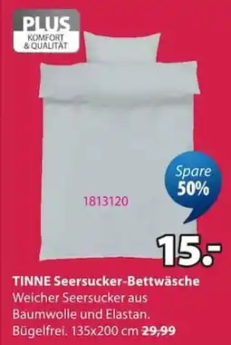 Jysk TINNE Seersucker-Bettwäsche Angebot
