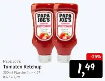 KONSUM Papa Joe's Tomaten Ketchup Angebot