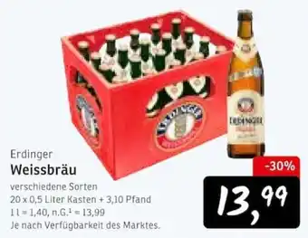 KONSUM Erdinger Weissbräu Angebot