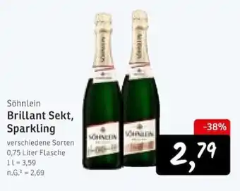 KONSUM Söhnlein Brillant Sekt, Sparkling Angebot