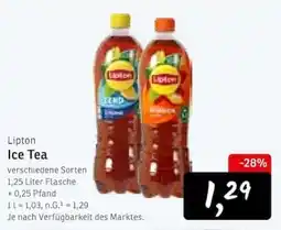 KONSUM Lipton Ice Tea Angebot