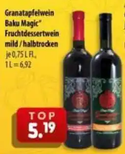 Mix Markt Granatapfelwein Baku Magic Angebot