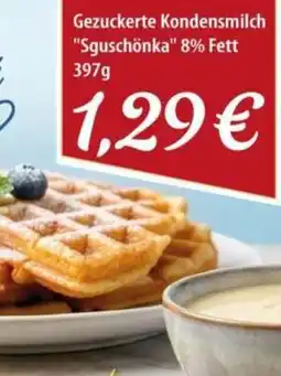 Mix Markt Gezuckerte Kondensmilch "Sguschönka" Angebot