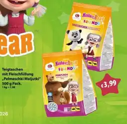 Mix Markt Masha and Bear TEIGTASCHEN Angebot