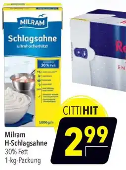 CITTI Markt Milram Schlagsahne Angebot