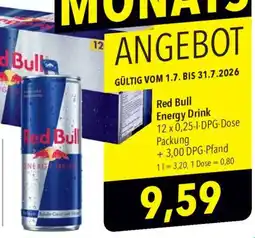 CITTI Markt Red Bull Energy Drink Angebot