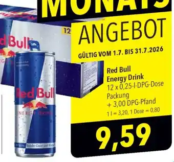 CITTI Markt Red Bull Energy Drink Angebot