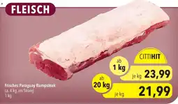 CITTI Markt Frisches Paraguay Rumpsteak Angebot