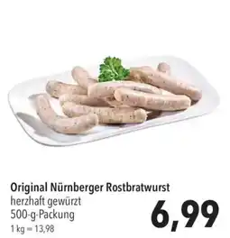 CITTI Markt Original Nürnberger Rostbratwurst Angebot