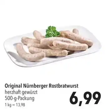 CITTI Markt Original Nürnberger Rostbratwurst Angebot