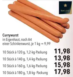 CITTI Markt Currywurst StarCulinar* Angebot