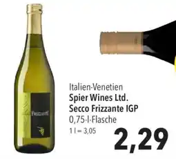 CITTI Markt Spier Wines Ltd. Secco Frizzante IGP Angebot