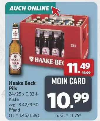 Combi Haake beck pils Angebot