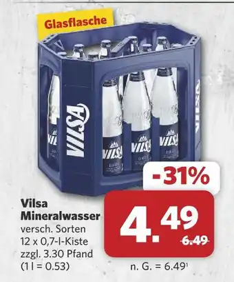 Combi Vilsa mineralwasser Angebot