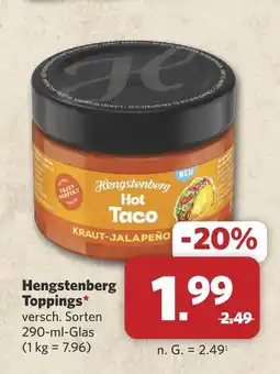 Combi Hengstenberg toppings Angebot