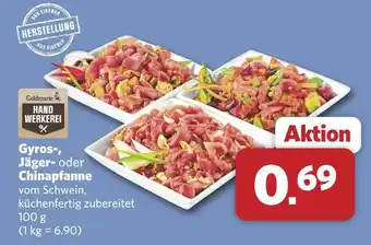 Combi Goldmarie gyros- jäger- oder chinapfanne Angebot