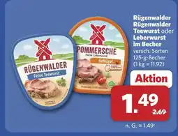 Combi Rügenwalder teewurst Angebot