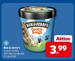 Combi Ben & jerry's eis Angebot