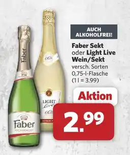 Combi Faber sekt oder wein/sekt Angebot
