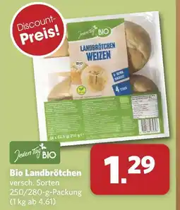 Combi Jeden tag bio bio landbrötchen Angebot
