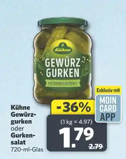 Combi Kühne gewürzgurken oder gurkensalat Angebot