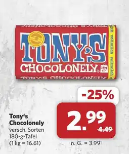 Combi Tony's chocolonely Angebot