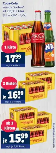 Getränkewelt Coca-cola Angebot