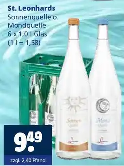 Getränkewelt St. leonhards sonnenquelle Angebot