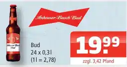 Getränke Oase Anheuser-busch bud Angebot